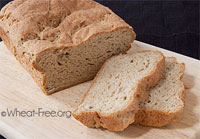 gluten free flax bread for school lunches