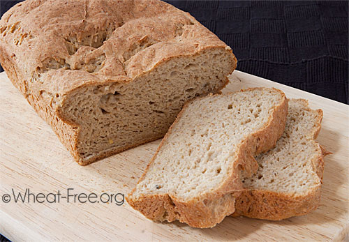 Wheat & gluten free Wholesome Flax Bread recipe