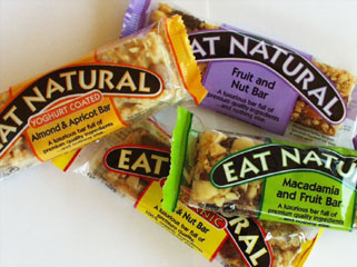 Wheat free and gluten free energy, snack bar