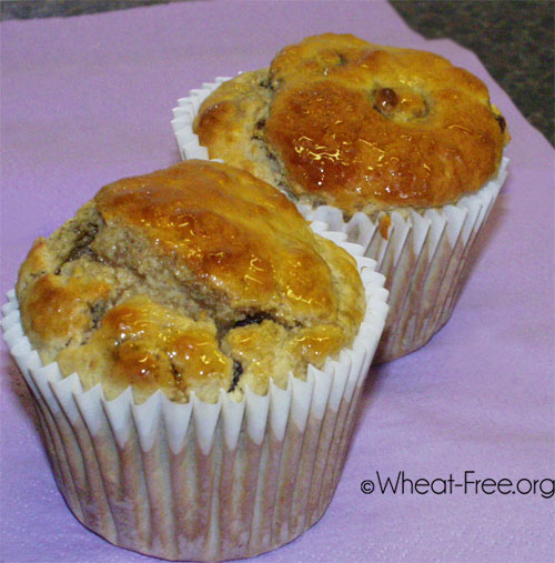 Wheat & gluten free Breakfast Muffins recipe