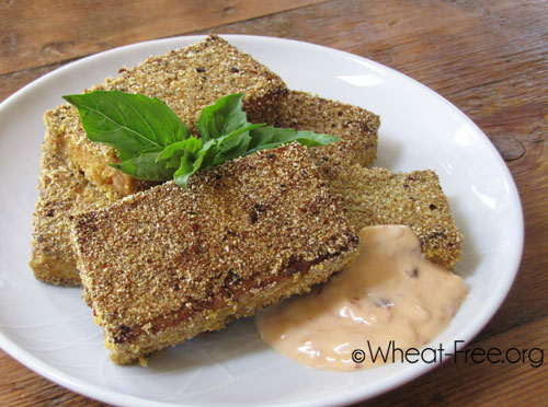 Wheat & gluten free Crunchy Chilli Tofu recipe