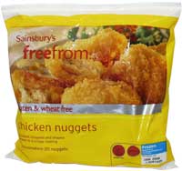 Wheat & gluten free chicken nuggets