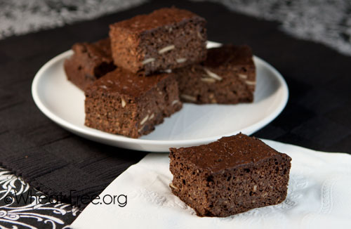 Wheat & gluten free Chocolate Brownie recipe