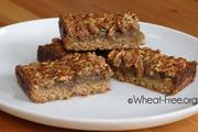 Wheat/gluten free Pecan Bars recipe | Wheat-free.org