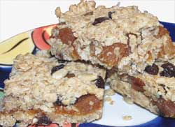 Wheat free Apricot Flapjack recipe