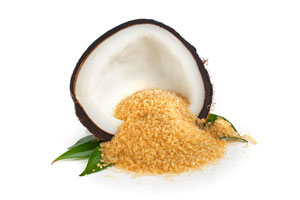 Coconut palm sugar - natural gluten free sweetener Coconut palm sugar - natural gluten free sweetener
