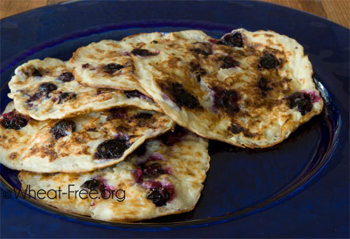 Wheat & gluten free Blueberry Pancakes recipe Wheat & gluten free Blueberry Pancakes recipe