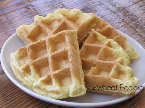 Wheat & gluten free Cheesey Potato Waffles recipe | Wheat-Free.org