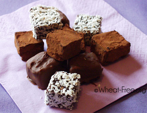 Wheat & gluten free Chocolate Rum Truffles recipe