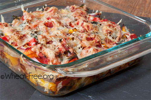 Wheat & gluten free Potato Layer Bake recipe