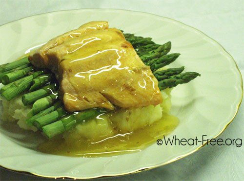 Wheat & gluten free Chunky Trout Fillets on Mash recipe Wheat & gluten free Chunky Trout Fillets on Mash recipe