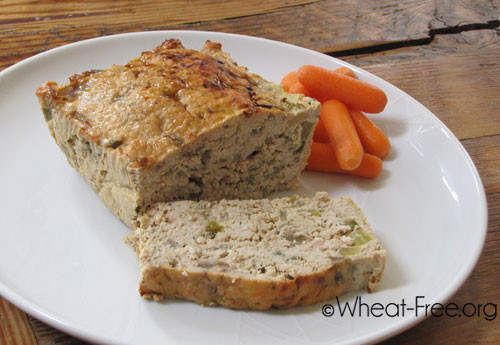 Wheat & gluten free Turkey Meatloaf recipe