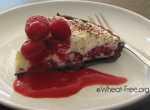 Gluten free White Chocolate Raspberry Tart recipe