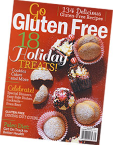 Go Gluten Free Holiday Cooking magazine