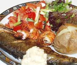 Wheat & gluten free Grilled Trout with Horseradish recipe Wheat & gluten free Grilled Trout with Horseradish recipe