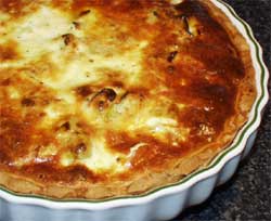 Wheat & gluten free Leek Tart recipe Wheat & gluten free Leek Tart recipe