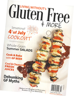Living Without's Gluten Free & More magazine