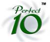 Perfect 10 natural energy bars logo