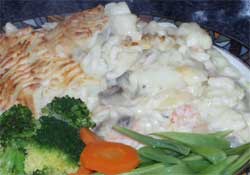 Wheat & gluten free Smoked fish pie recipe