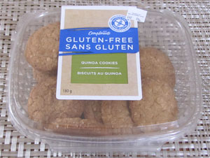 Sobeys Compliments gluten free quinoa cookies