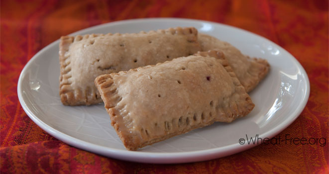 Blueberry toaster pastries (vegan)