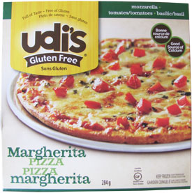 Udi's Gluten Free Margherita Pizza product review