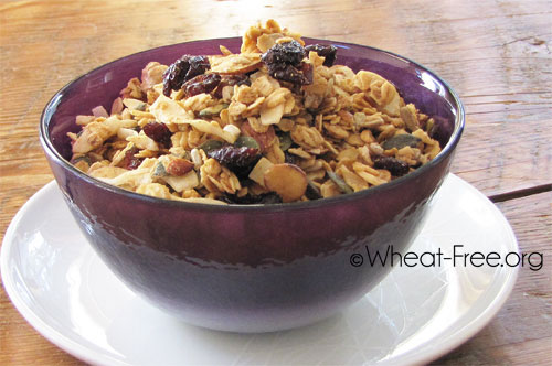 Wheat free granola recipe | Wheat-free.org