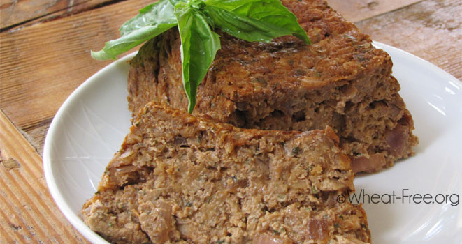 Meatless loaf (vegan)