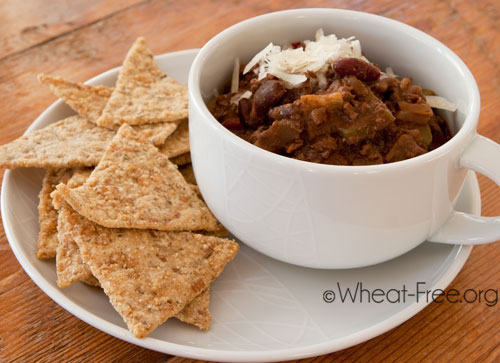 Wheat & gluten free Bison Chilli recipe