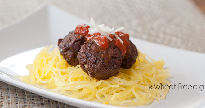 Bison meatballs