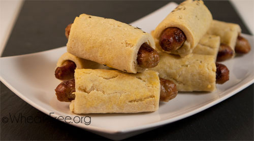 Wheat & gluten free Sausage Dogs recipe