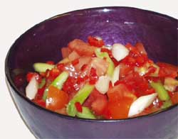 Wheat & gluten free Chunky Tomato Salsa recipe