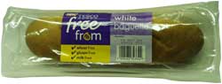 Wheat free and gluten free Tesco white baguette