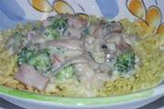 Wheat & gluten free Cheesey Broccoli Bacon pasta recipe