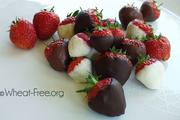 Wheat & gluten free Chocolate Covered Strawberries recipe