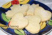 Wheat/gluten free Vanilla Shortbread recipe