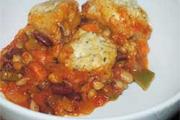 Wheat & gluten free Mixed Bean Hotpot & Dumplings recipe