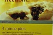 Wheat free and gluten free mince pies