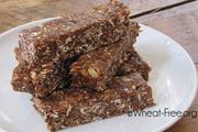 Wheat & gluten free Almond Butter Energy Bars recipe