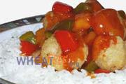 Wheat & gluten free Sweet & sour crispy king prawns recipe